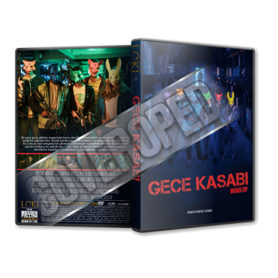 Gece Kasabı - Wake Up - 2023 Türkçe Dvd Cover Tasarımı